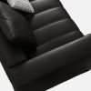 Minimalist Straight Leather Sofa