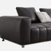 Minimalist Straight Leather Sofa